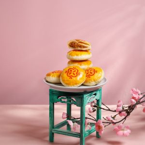 Pork Floss Sun Cake  <br/> 肉松太阳饼 (6pcs / box . 6粒装)