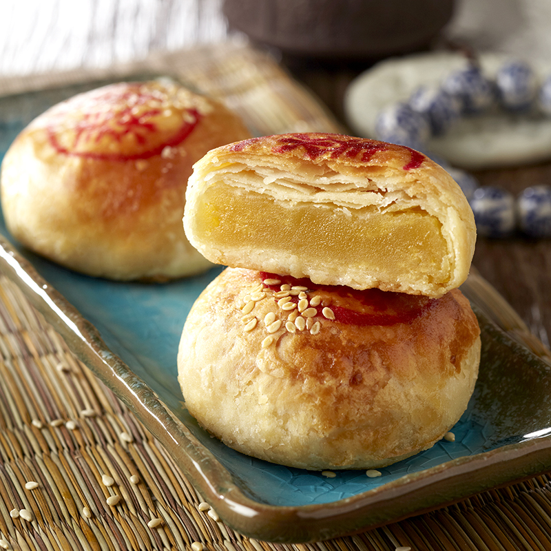 Sweet Tau Sar Piah (8 pcs) <br/> 传统甜豆沙饼 (8 粒装)